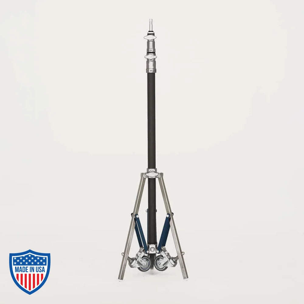 American Baby Roller 2-Rise with 3/4" x 20" leg for film grip and rigging, adjustable height and 12.25 lbs weight.