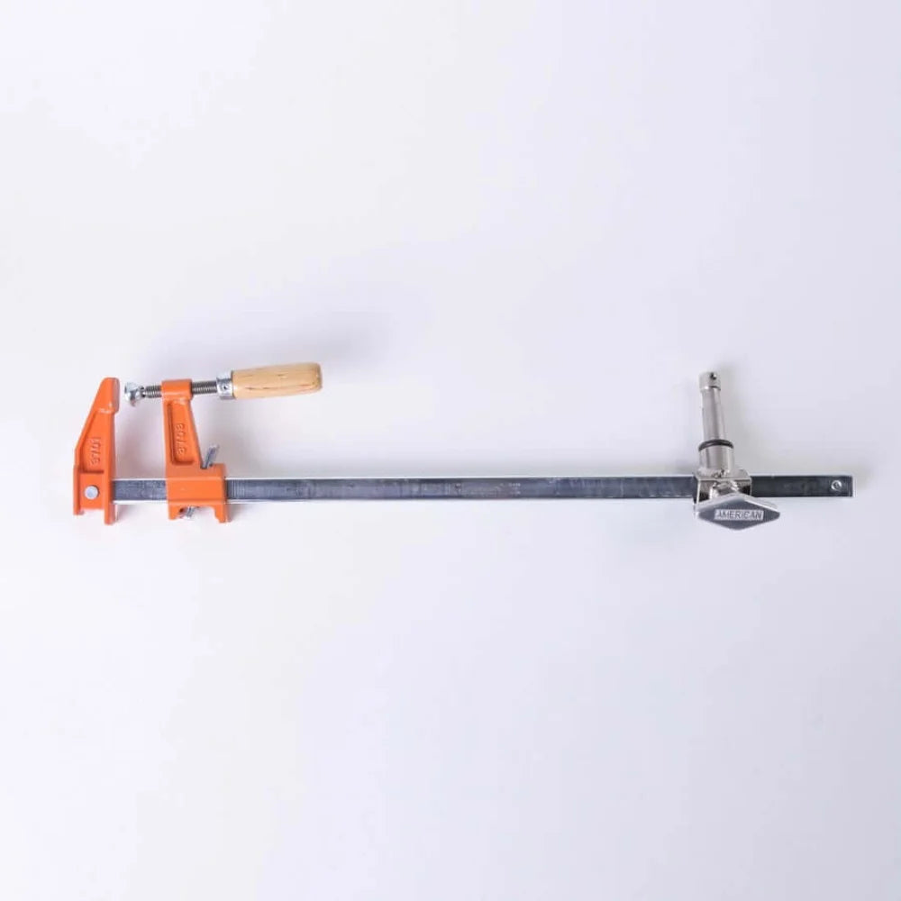 American Furniture Clamp for film grip and rigging on a white background