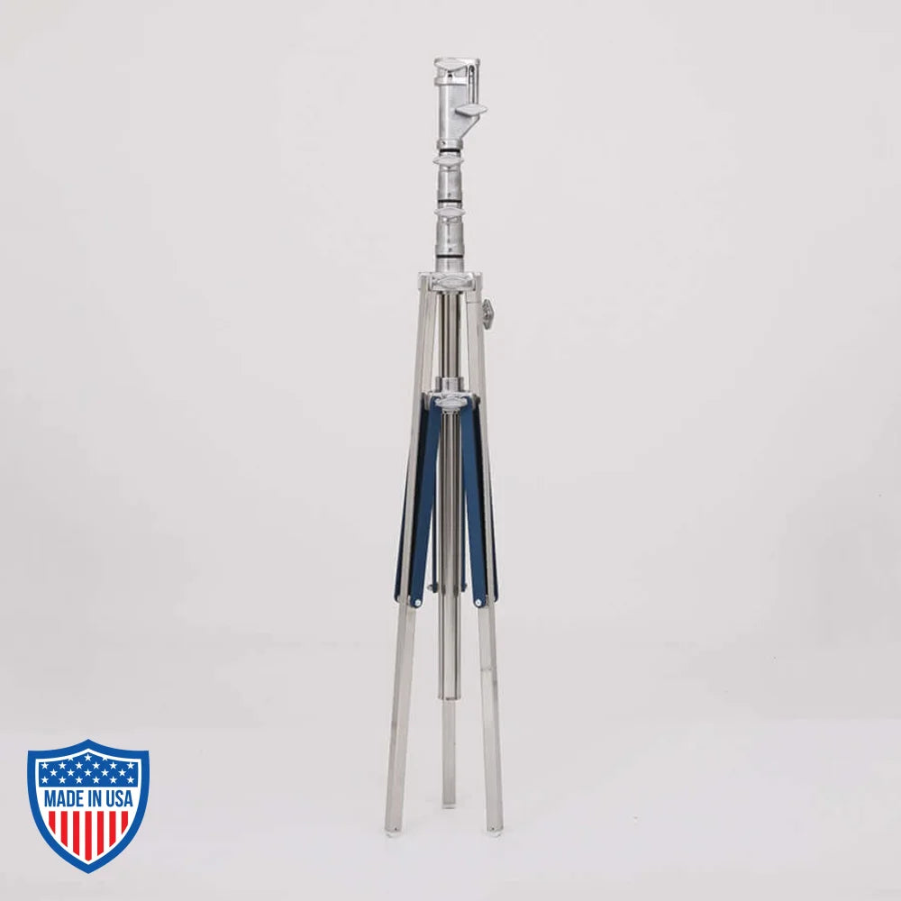American Heavy Duty Combo 2-Rise R/M Leg 1" x 42" rigging grip equipment for film production with adjustable height.