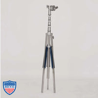 American Heavy Duty Combo 3-Rise R/M Leg 1" x 42" with 4" Grip Head, ideal for film grip and rigging tasks