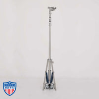 American High High Roller 3-Rise Jr.Grip Head R/M Leg film grip rigging stand, adjustable up to 20'9", 42 lbs