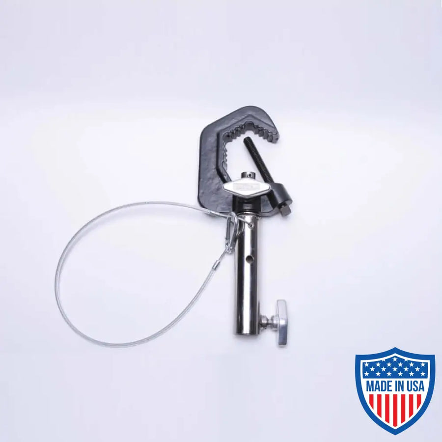 American Junior Pipe Clamp (Stage Type C Clamp) for film grip rigging