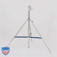 American Light Duty Combo 2-Rise R/M Leg 3/4" x 42" tripod stand for film grip and rigging, height adjustable from 4 to 10.5 feet.