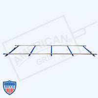 American Round Straight Track for film grip rigging, providing stable and precise camera movements.