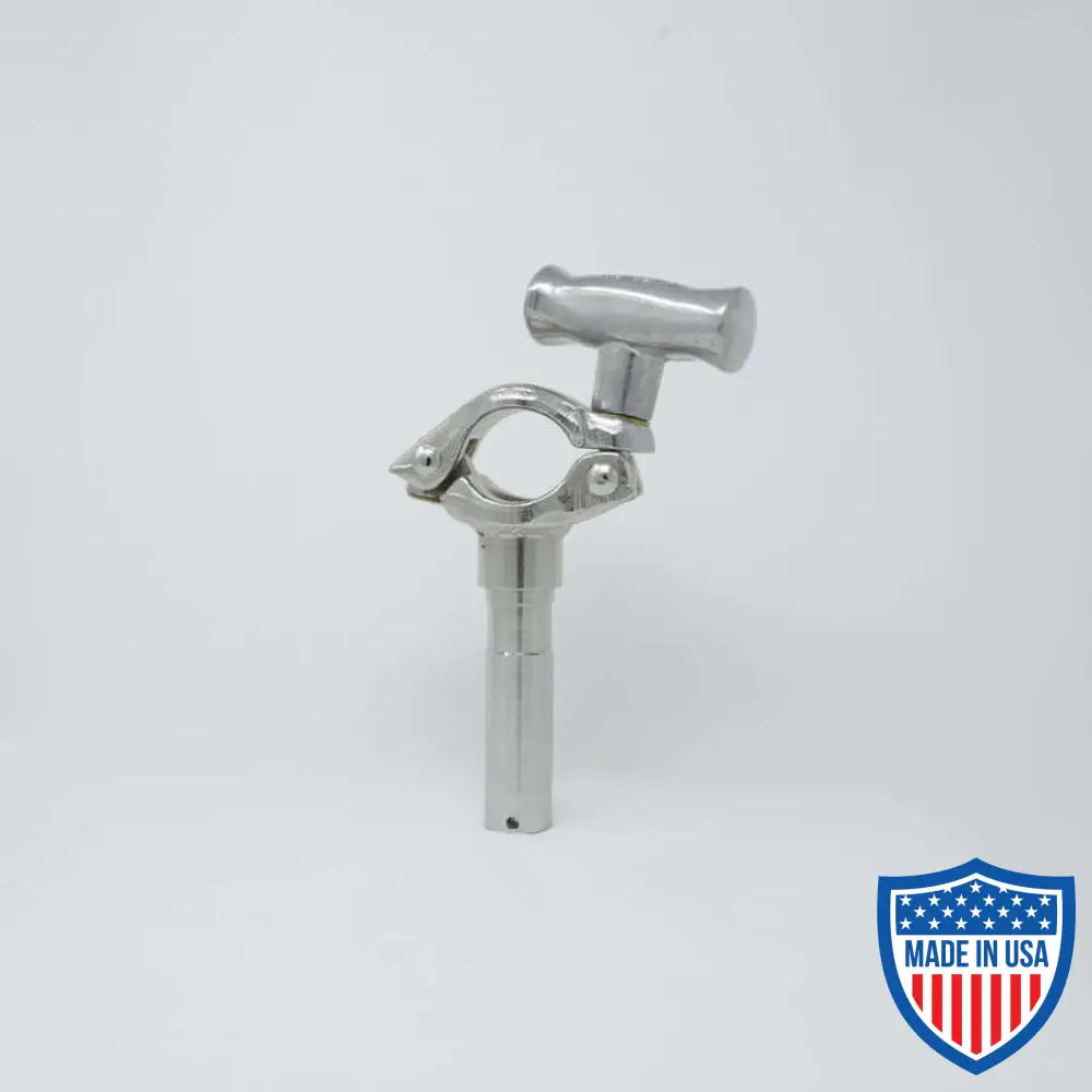 American Scaffold Clamp with 1-1/8-inch Pin (Big Ben) for film grip rigging.