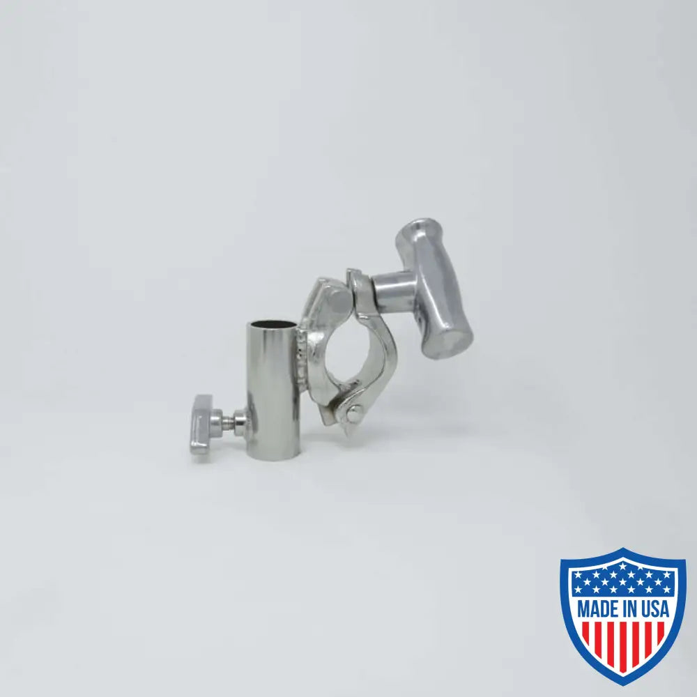 American Scaffold Clamp with 1-1/8-inch Side Mount Socket for film grip and rigging applications