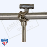 American Scaffold Clamp with 1-1/8" Pin for film grip rigging usage