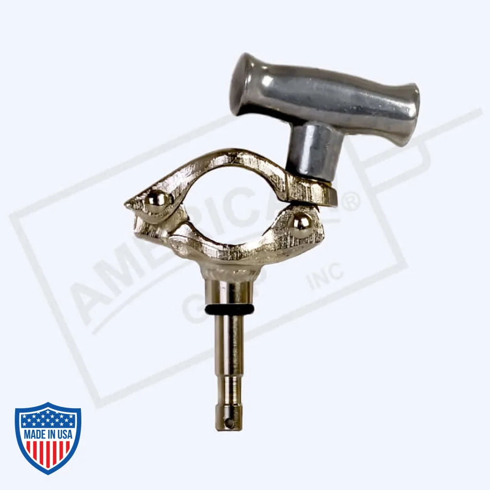 American Scaffold Clamp with 5/8" Pin for film grip and rigging applications.