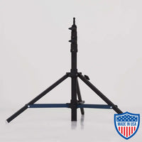 American Steadicam Stand 2-Rise, 1-inch x 24-inch Leg, Black with 14-inch Straps and 44-inch Diameter Footprint for Film and Rigging.