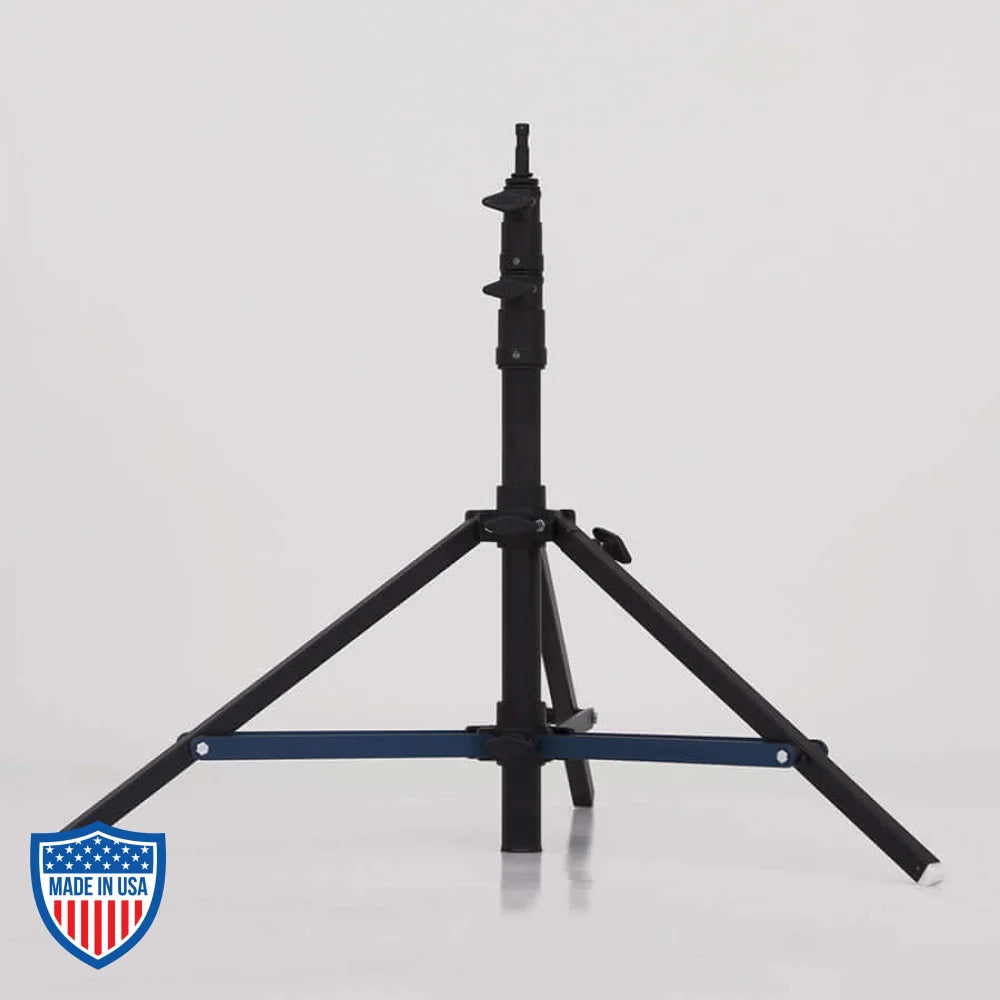 American Steadicam Stand 2-Rise, 1" x 24" Leg, Black with 14" Straps and 44" Diameter Footprint for Film and Rigging.
