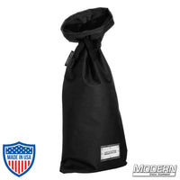 Black storage bag for Artificial Silk with label, suitable for film grip and rigging setups.