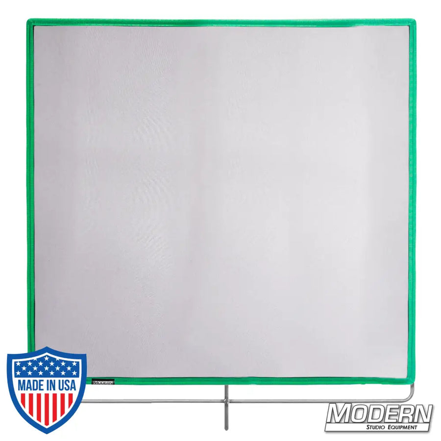 Black Single Scrim 48" x 48" for film grip rigging, reduces light without altering pattern or color temperature.