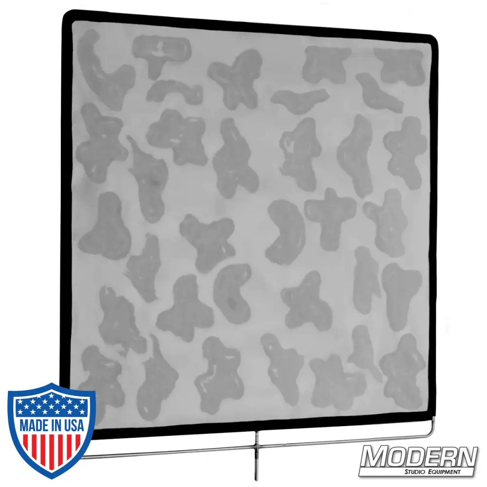 Celo Cucoloris screen glass with cucoloris pattern for film grip and rigging, perfect for creating shadow patterns on backgrounds or subjects.