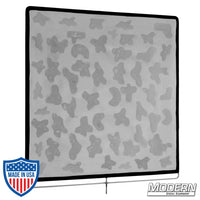 Celo Cucoloris screen glass with pattern for creating shadow effects, used in film grip and rigging setups