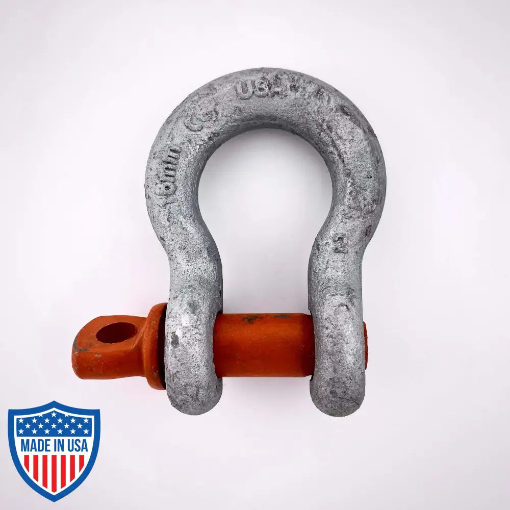 CM Screw Pin Shackle for film grip and rigging, ideal for securing rigging like deck chain, motors, and gac flex.