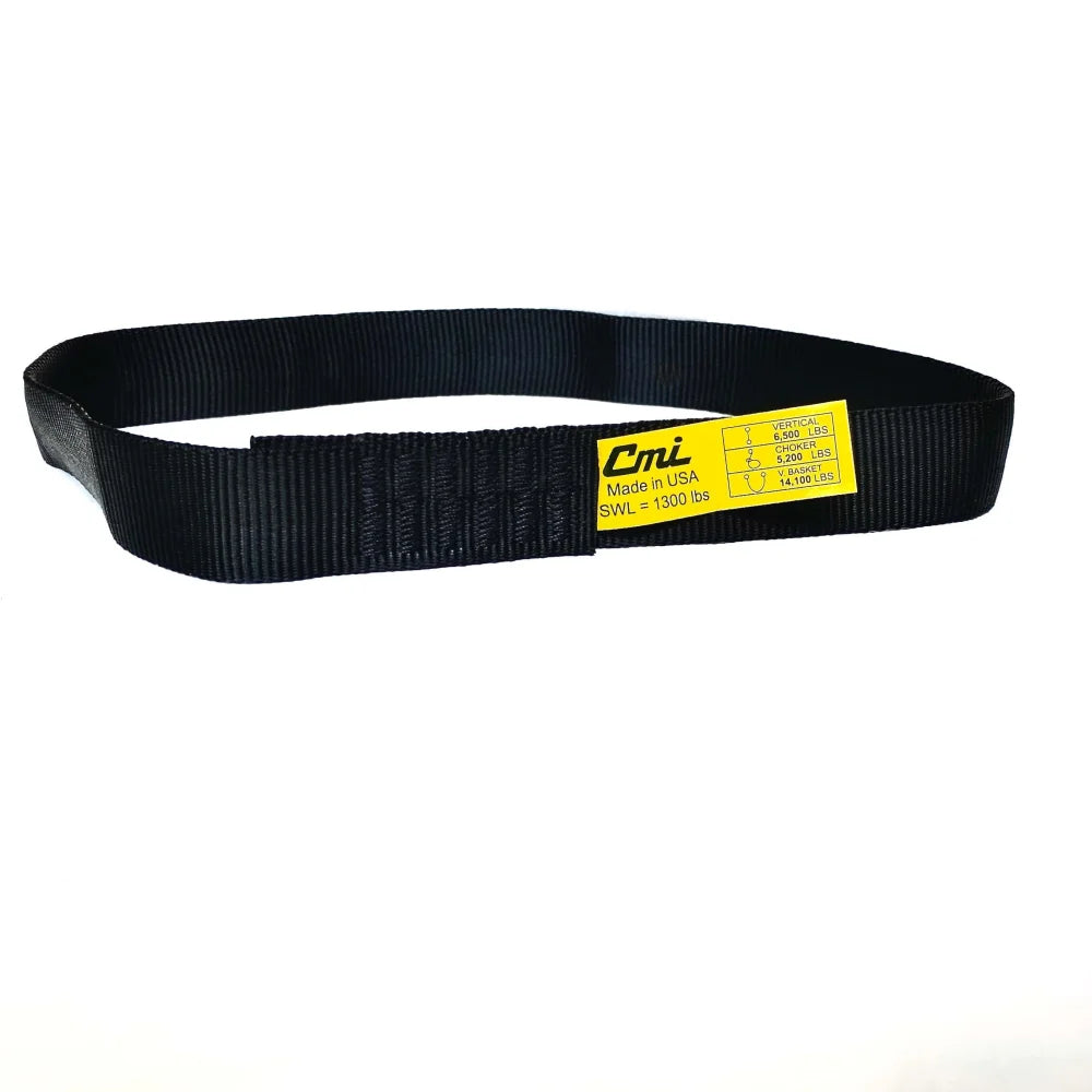 CMI 1" Black Webbing Runners Various Lengths
