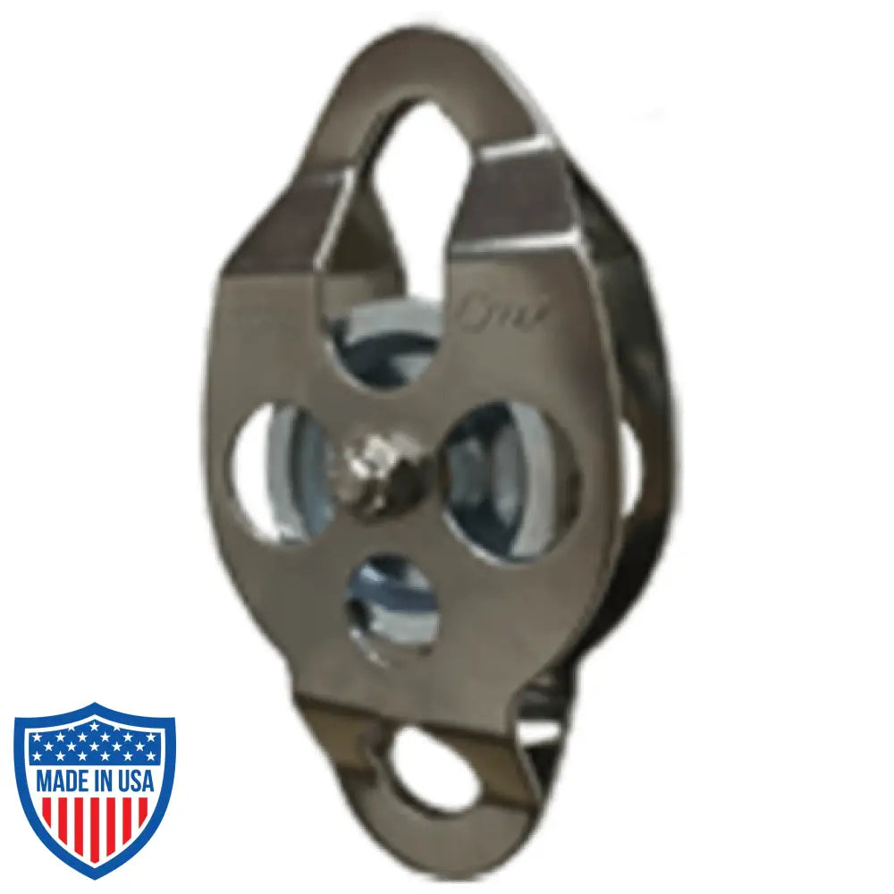 CMI 2-3/8-inch Split Stainless Side Aluminum Sheave Pulley with Becket RP105