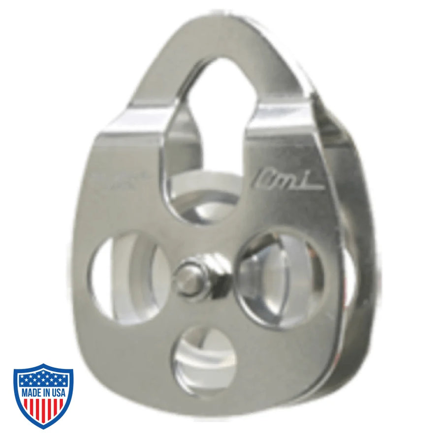 CMI 2-3/8" Split Stainless Side Aluminum Sheave Bearing Pulley RP104