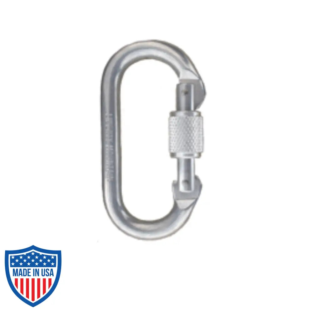 CMI Aluminum Oval Screw Gate Carabiner