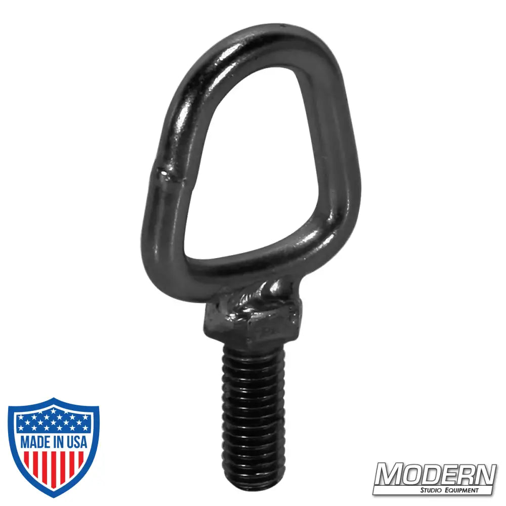 D-Ring to 3/8-inch Male Thread in Black Zinc for Film Grip and Rigging