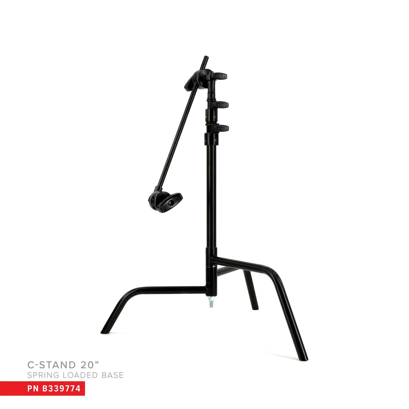 Matthews 20" Black Spring Loaded C-Stand Grip Head & Arm