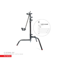 Matthews 20" C+Stand w/Turtle Base, Grip Head & Arm Chrome