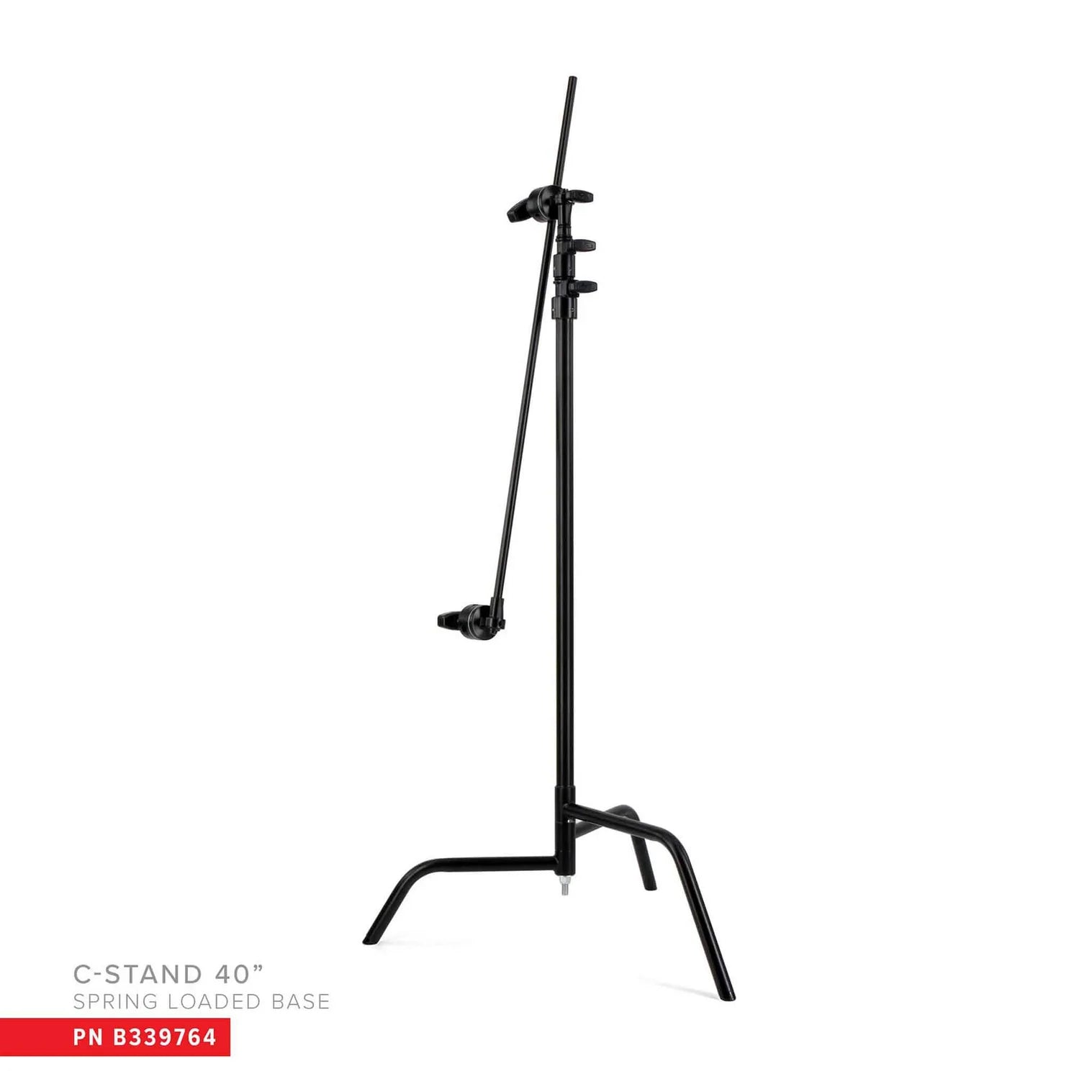 Matthews 40" Black C-Stand Spring Loaded Grip Head & Arm