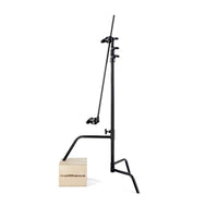 Matthews 40" Black C-Stand Sliding Leg Grip Head & Arm