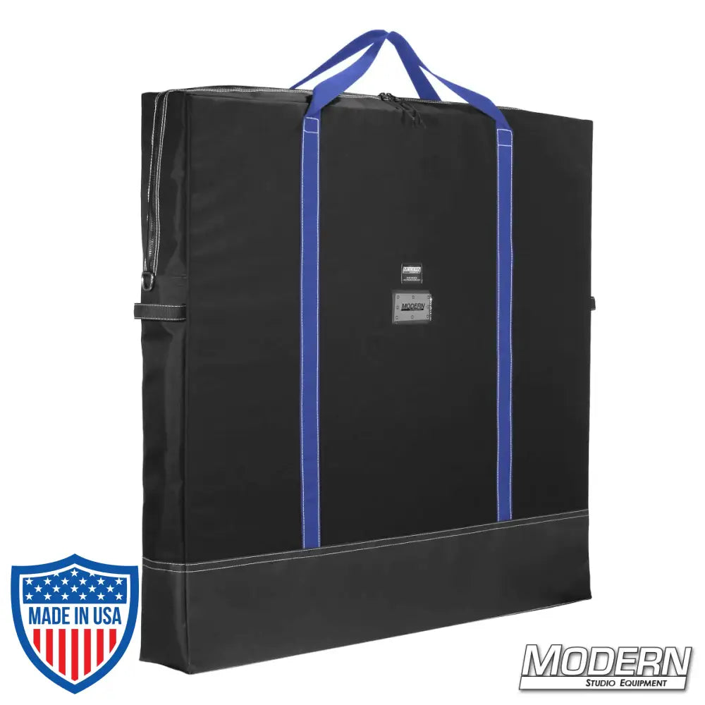 Durable 36" x 36" Flag Bag for film grip and rigging equipment with Cordura exterior, heavy-duty zipper, and sturdy carrying handles.