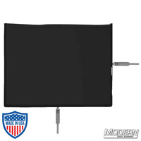Flex Scrim 10" x 12" for film grip and rigging, with open-end frame to control light on set, from Modern Studio Equipment.