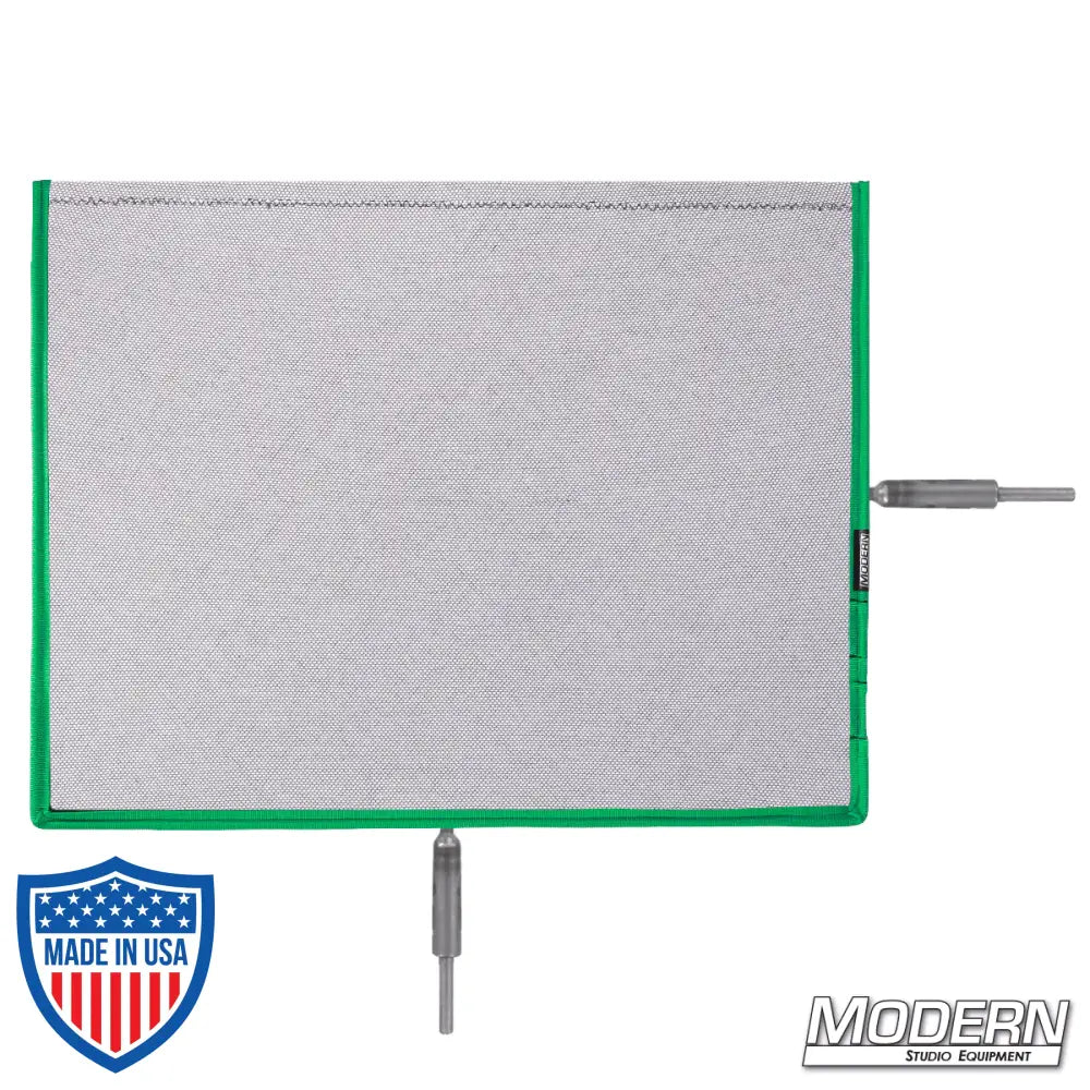 Flex Scrim - 10" x 12" with military-grade stainless open-end frames for film grip and rigging