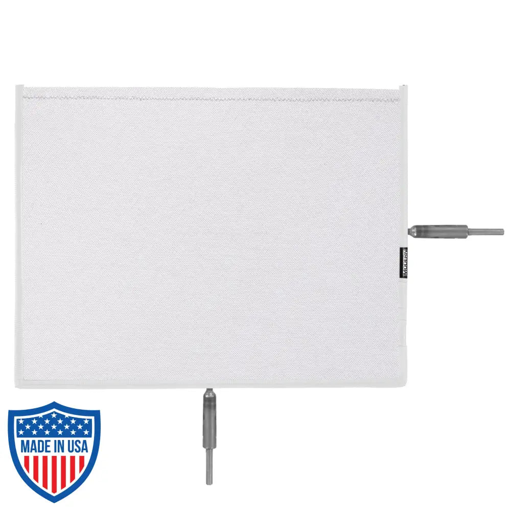 Flex Scrim 10" x 12" with open-end frame for film grip and rigging to control light on set