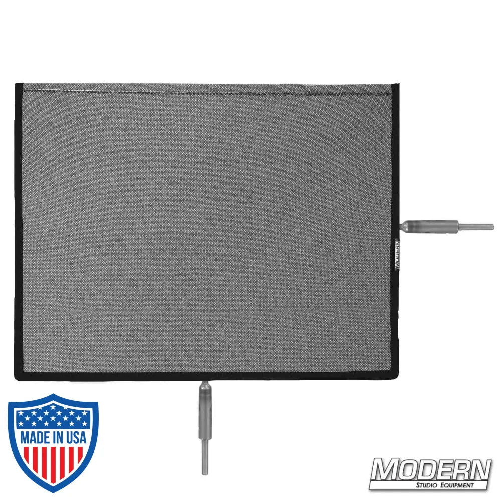 Flex Scrim 10" x 12" with open-end frame for film grip and rigging, designed to manipulate light on set or subjects