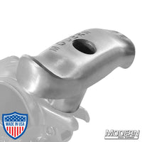 Grid Clamp 7/16-Inch Spin Handle - Brushed Aluminum