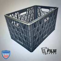 Heavy Duty Steel Banded Milk Crate