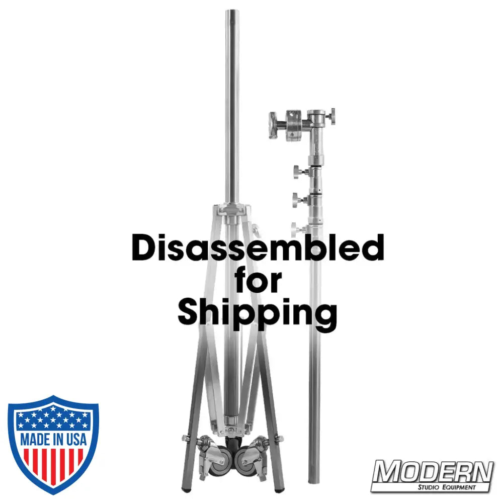 Hi-Hi Roller Stand With Rocky Mountain Leg And 4-1/2-Inch Grip Head