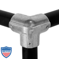 Hollaender® 1-1/2-inch 3 Way Corner Speed-Rail® Fitting #9-8