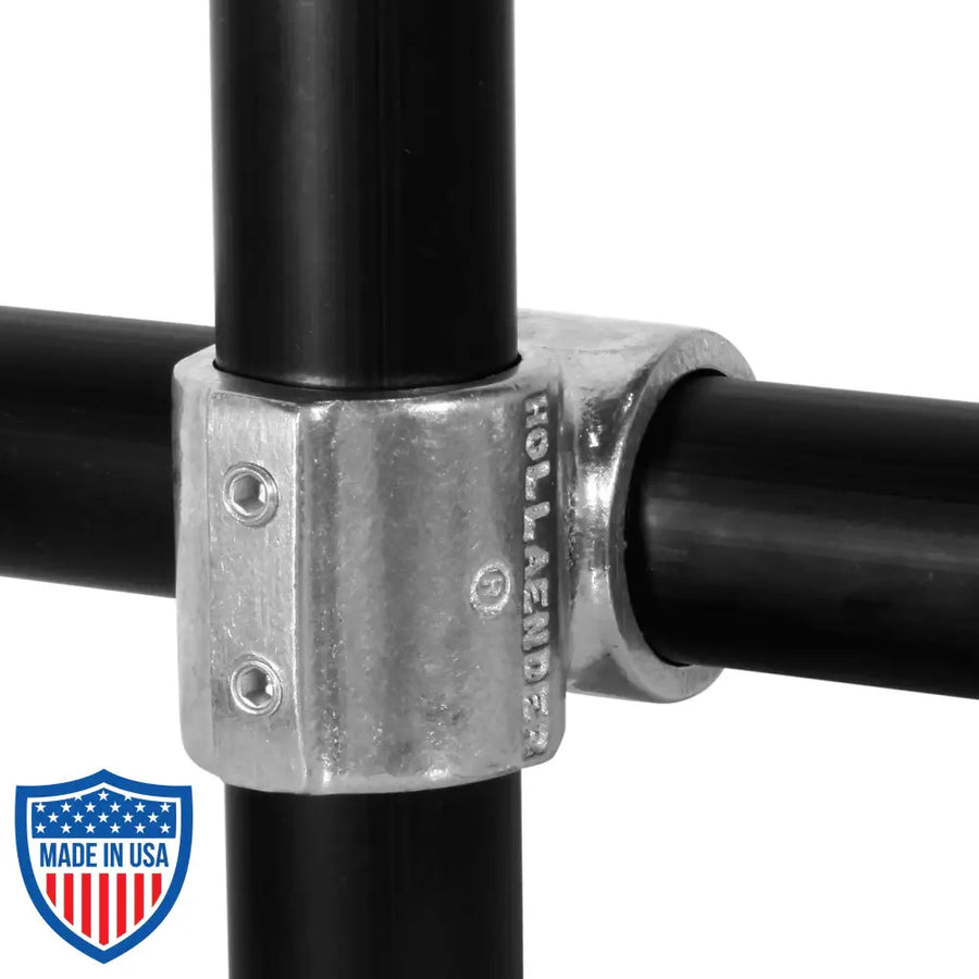 Hollaender® 1-1/2-inch Short Barrel Cross Speed-Rail® Fitting #12-8
