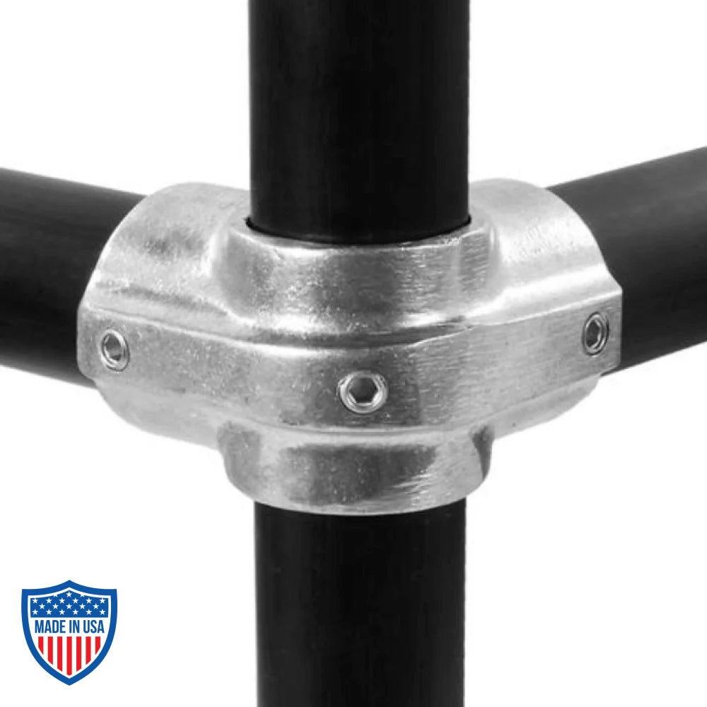 Hollaender® 1-1/2" Pass Through Corner Speed-Rail® Fitting #11E-8