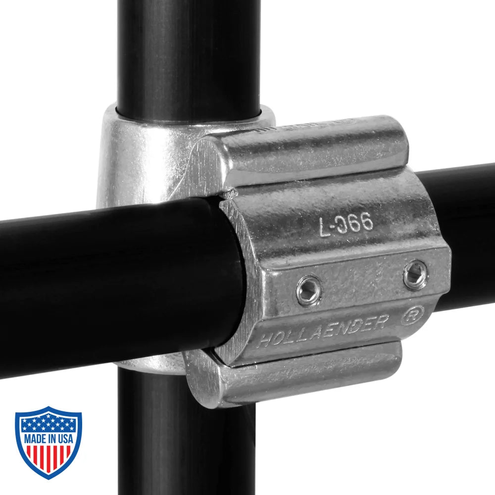 Hollaender® 1-1/2" Split Cross Speed-Rail® Fitting #14S-8