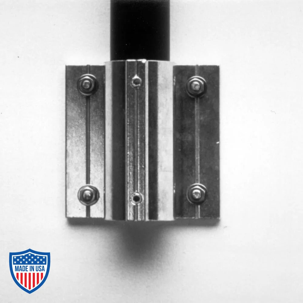 Hollaender® 1-1/4" Extruded Wall Flange Speed-Rail® Fitting #52E-7