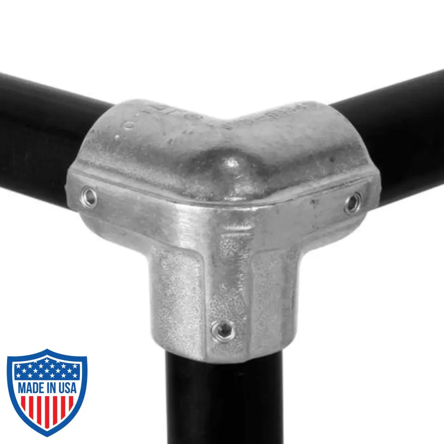 Hollaender® 1-1/4-inch 3 Way Corner Speed-Rail® Fitting #9-7