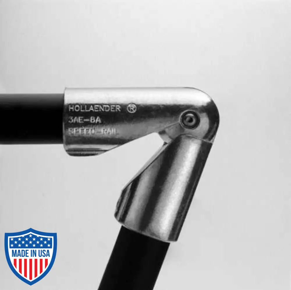 Hollaender® 1-1/4-inch Adjustable Elbow Corner Speed-Rail® Fitting #3AE-7