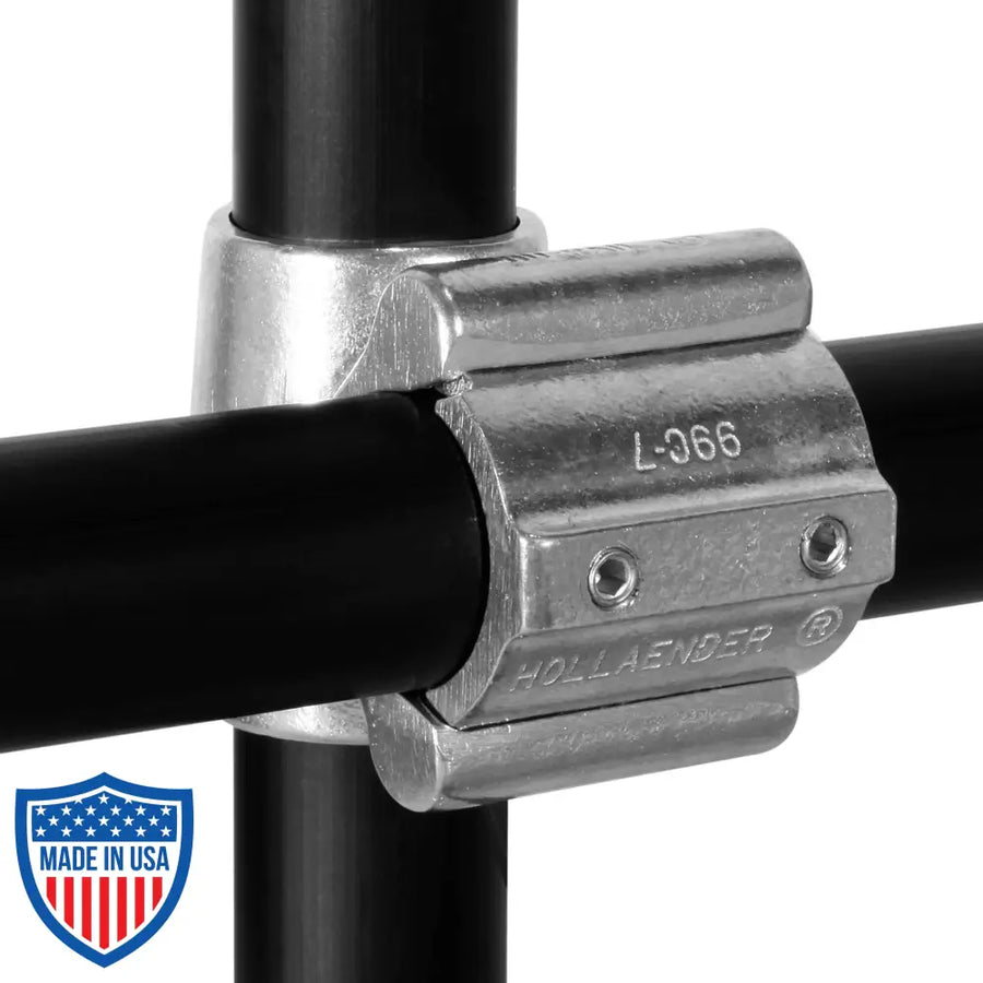 Hollaender® 1-1/4-inch Split Cross Speed-Rail® Fitting #14S-7