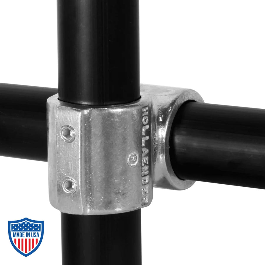 Hollaender® 1-1/4in Short Barrel Cross Speed-Rail® Fitting #12-7