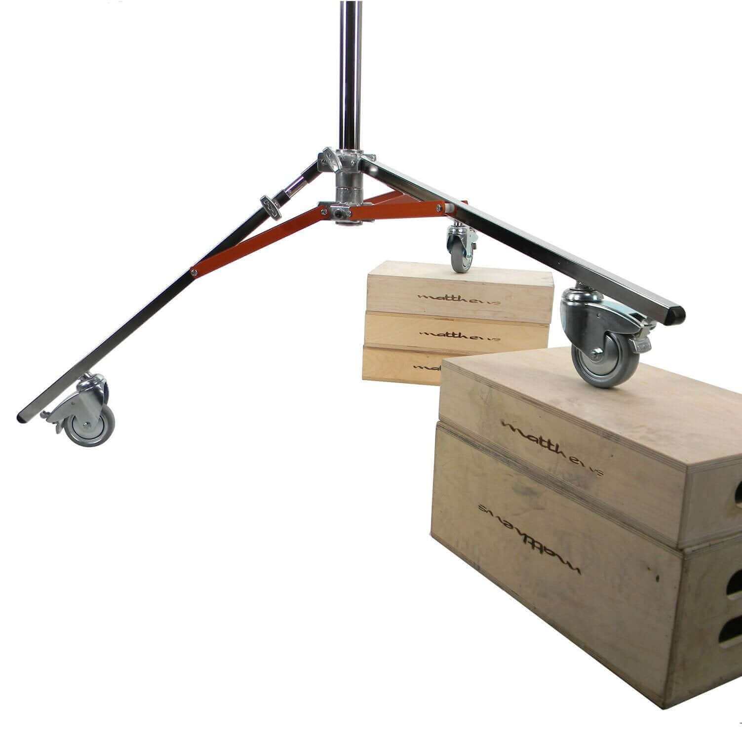 Matthews Hi-Hi Overhead Roller Stand With Rocky Mountain Leg