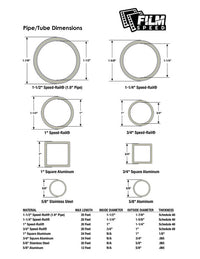 1-1/4’’ Speedrail® Aluminum Pipe Schedule 40