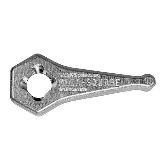 Mega-Handle Square (MQM) for film grip rigging - 2.75" long, 1" wide, 0.5" thick.