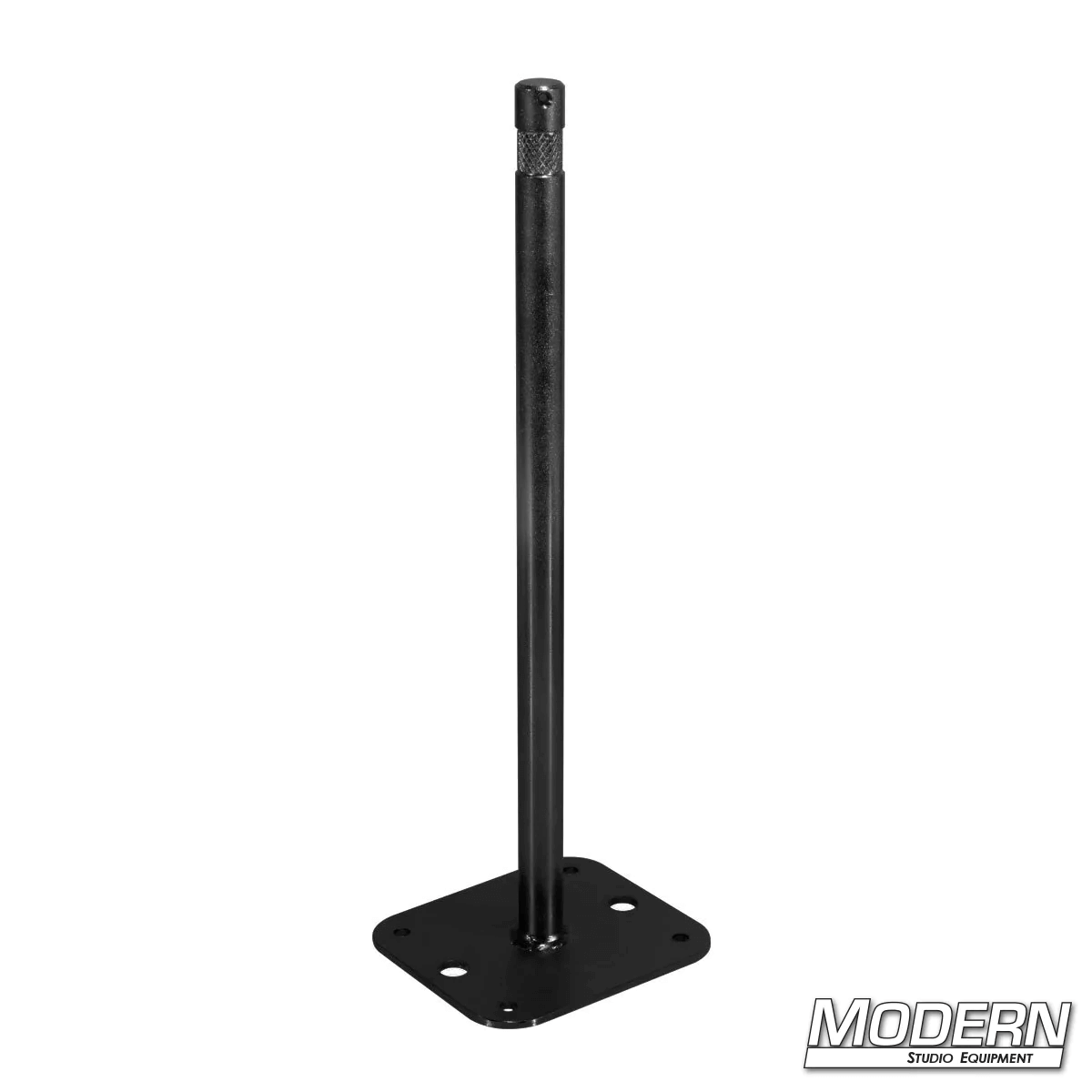 12-Inch Baby Nail On Plate - Black Zinc