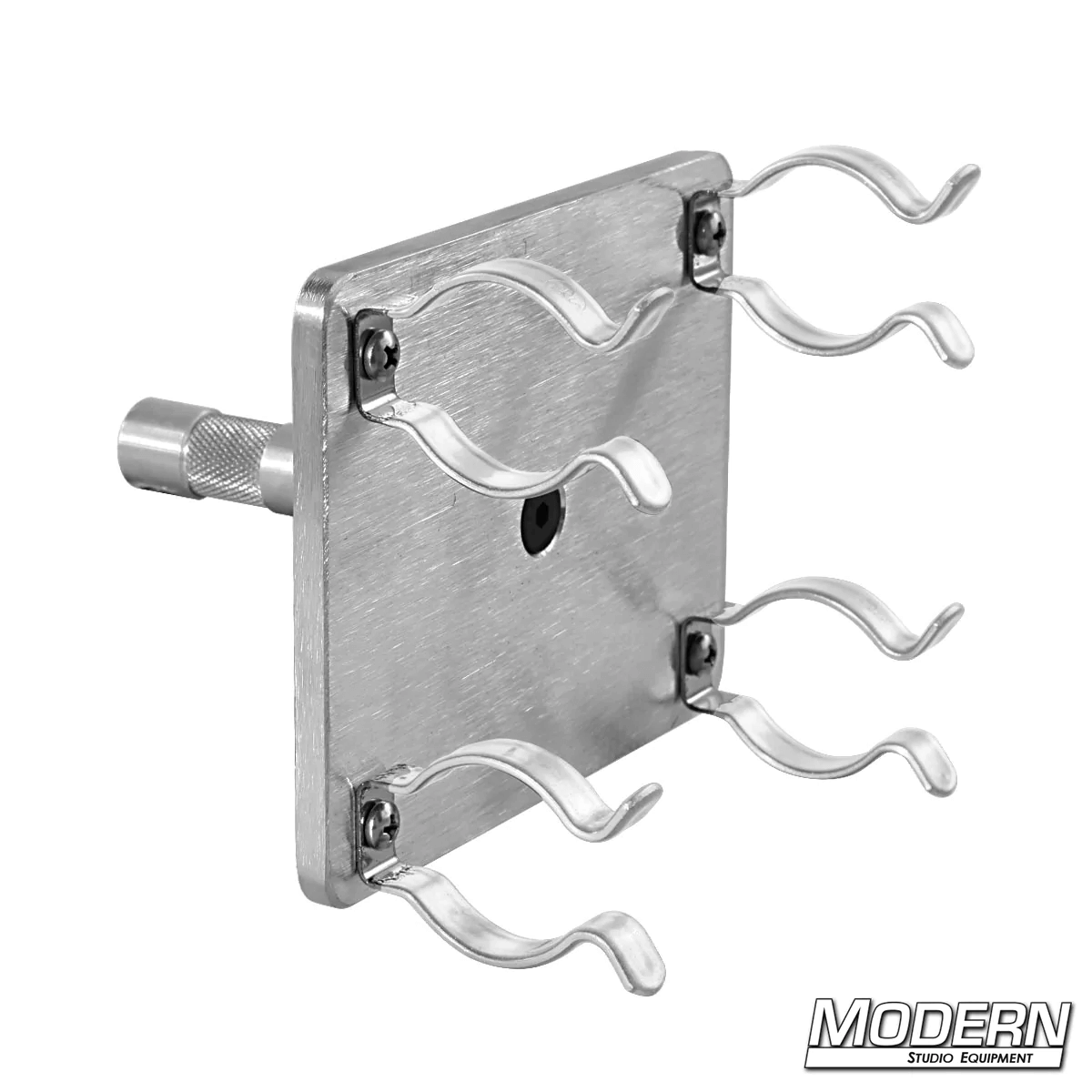 Dual Fluorescent T12 Lamp Holder With 5/8-Inch Pin And Rubber Clips